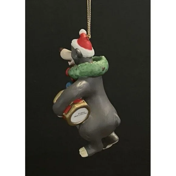 Disney Character Porcelain Treasures Grolier Baloo Jungle Book Hanging Ornament - Picture 5 of 12